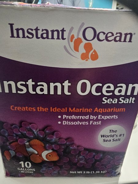 Instant ocean sea salt 10g