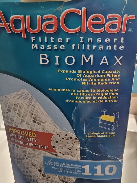 Aquaclear biomax 110g