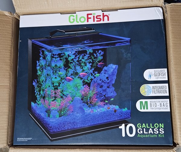 Glofish 10 Gallon Aquarium Kit