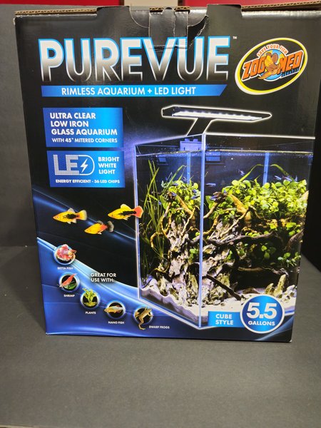 Zoomed Purevue  5 gallon Aquarium Kit