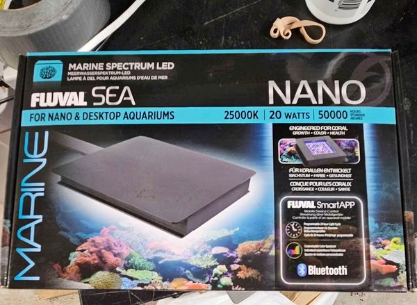 Fluval Sea NANO  Light **RESERVE ** $50