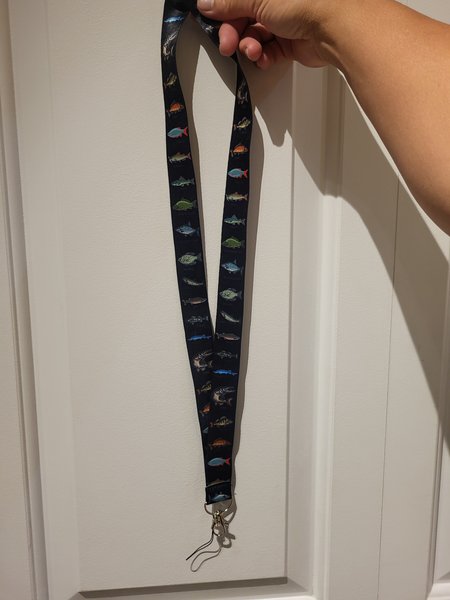 Fish lanyard