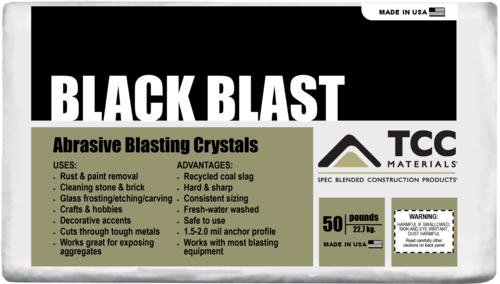 50lb bag of black blasting sand (Ended)