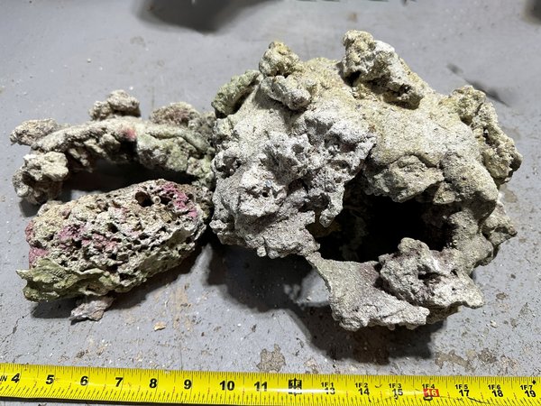 3  Pieces of Dry Live Rock