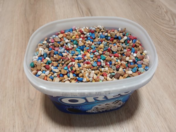 Rainbow gravel