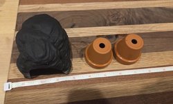 Cichlid Cave & (2) Mini Pots