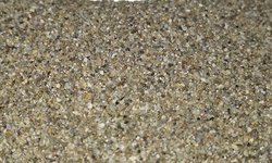 Mixed grain fine sand substrate