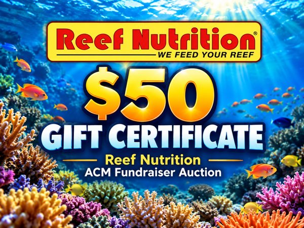 $50  Reef Nutrition gift card