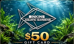 $50 gift card Dinkins Aquatic Gardens