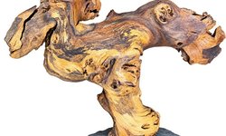 Medium Mopani Driftwood on Slate