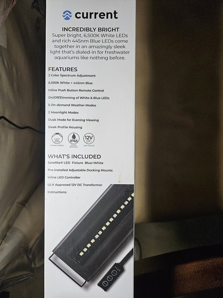 "Brand New" - Current Satellite LED w/remote 36"-48"