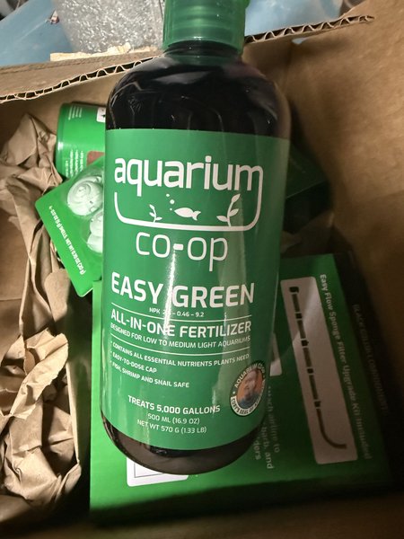 Large aquarium co-op fertilizer