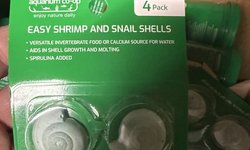 Easy shrimp and snail shells