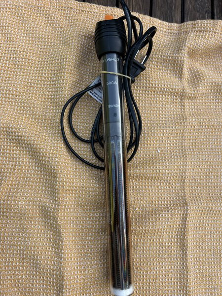 Orlushy 500W Adjustable Aquarium Heater