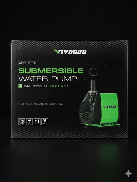 VIVOSUN 800GPH Submersible Water Pump