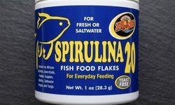 Zoo Med Spirulina 20 Fish Food Flakes (1