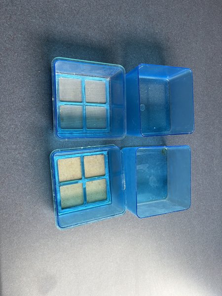 Black worm trays