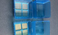 Black worm trays