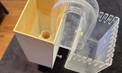 Hanging pre filter for sump
