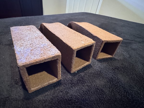 Square pleco caves