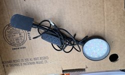 Small clip on tank light