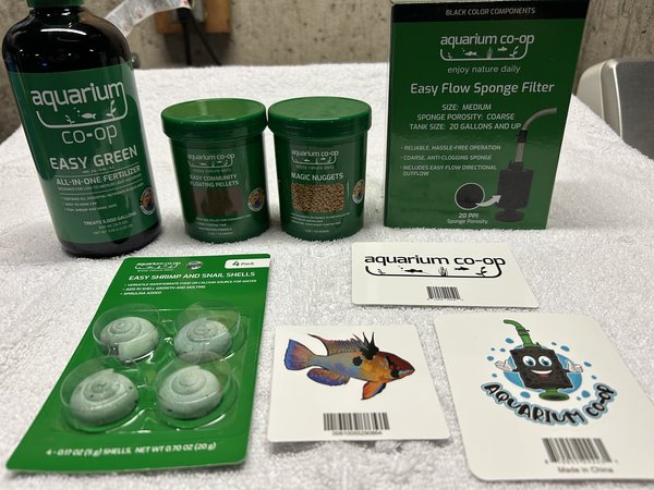 Aquarium Co-Op donation bag #1