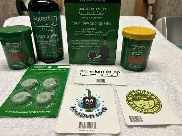 Aquarium Co-Op donation bag #4