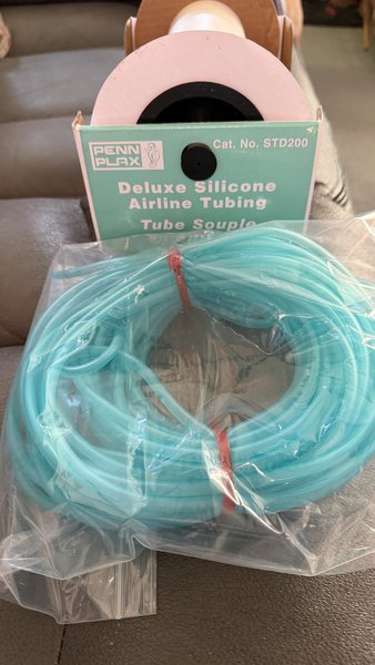 50 FEET NEW PENN PLAX AIR TUBING - TEAL