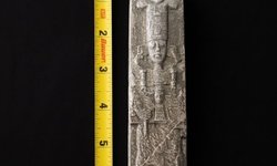 Mayan Quirigua Stela Aquarium Ornament (