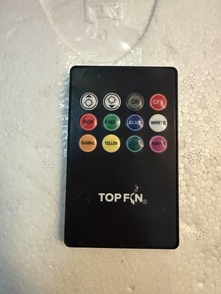 Top fin replacement remote