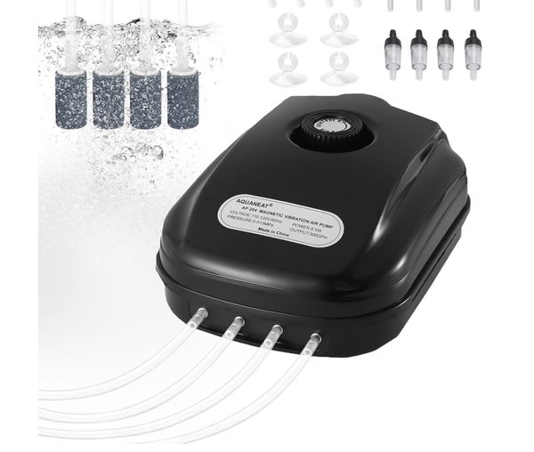 Only the airpump - used one week - bought a stronger one