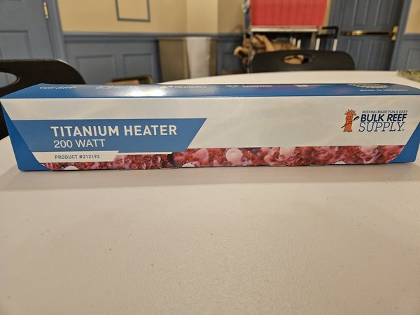 Titanium heater 200W