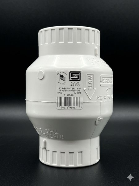 Spears 2” PVC Check Valve – S1520-20