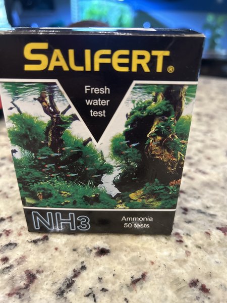 Salifert ammonia test nh3 freshwater