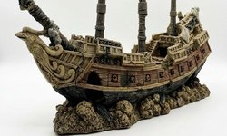 Giant Resin Ship Decoration
