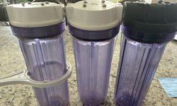 Canister filter for tap water