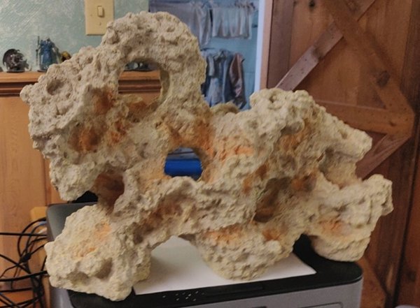 Large Tank decoration, “coral”
